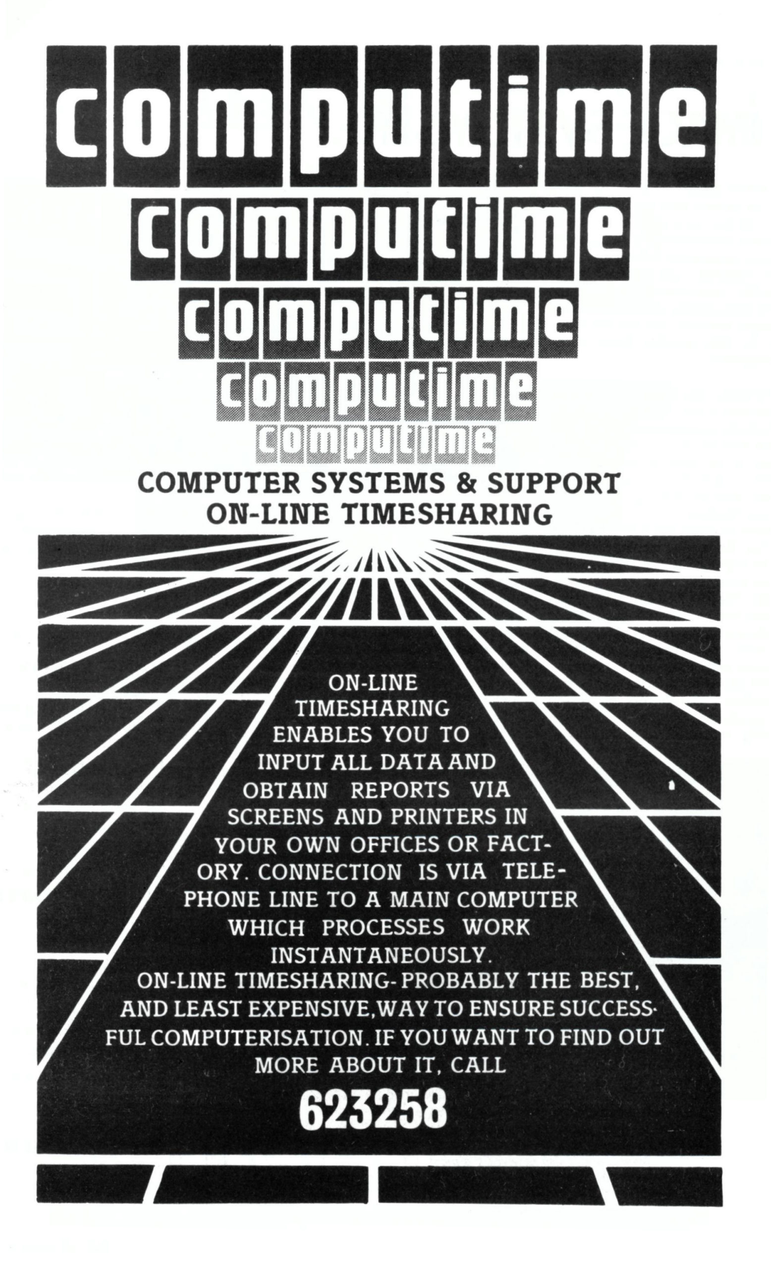 Computime Offered Services in 1983
