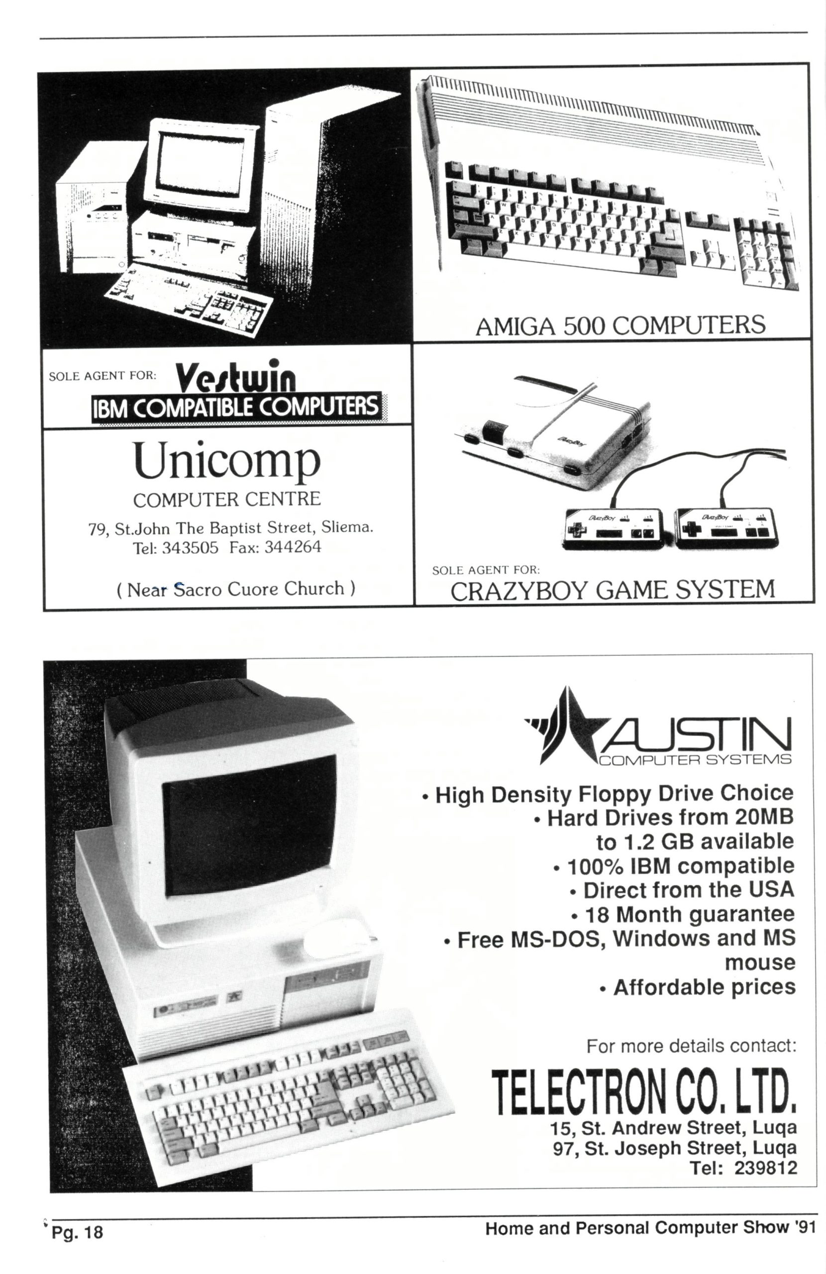Unicomp Advert 1990
